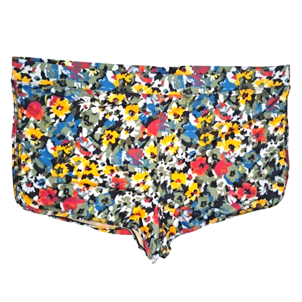 NEW Cacique Swim Floral Print Swim Shorts Plus Size 22